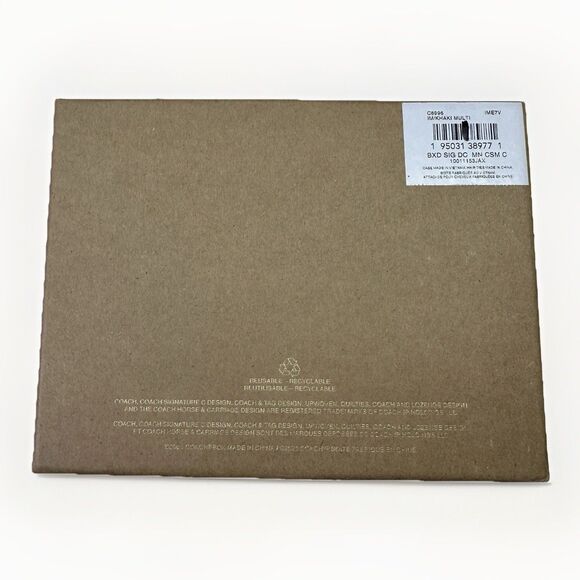 Coach Mini Cosmetic Case Gift Set w/ Patches + Charms (NEW in Box) - Picture 8 of 8